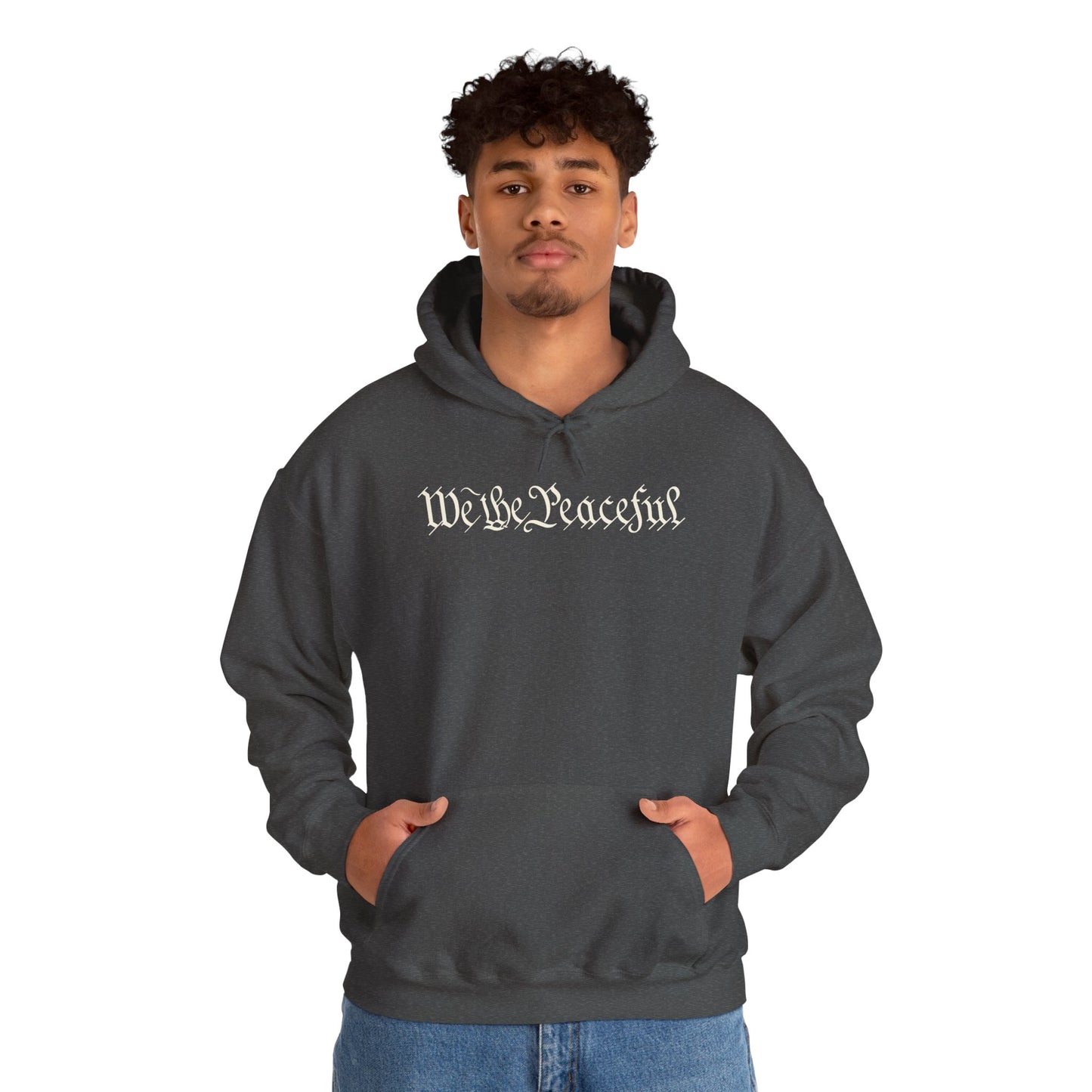 WE THE PEACEFUL Unisex Heavy Blend™ Hooded Sweatshirt