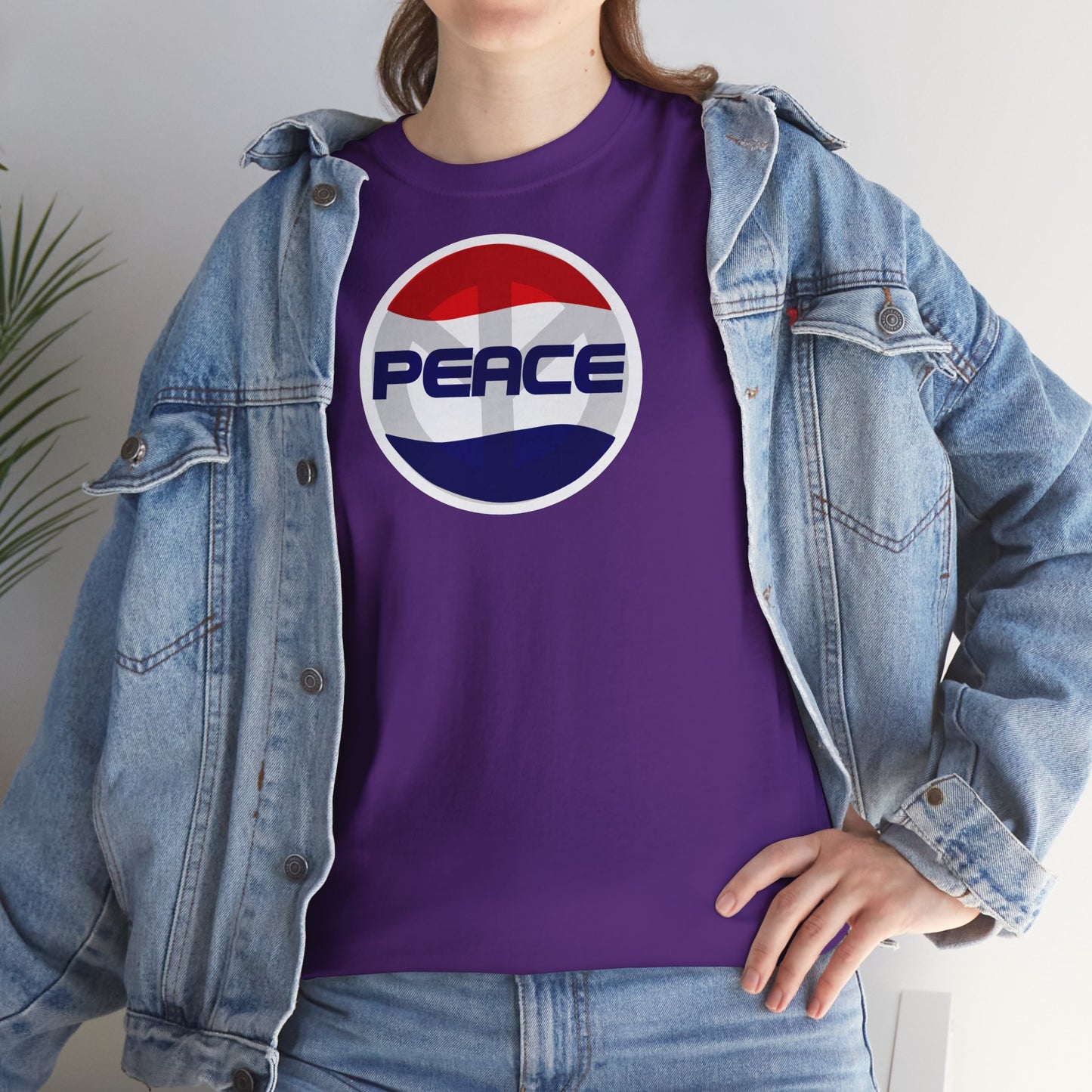 PEACE Unisex Heavy Cotton Tee