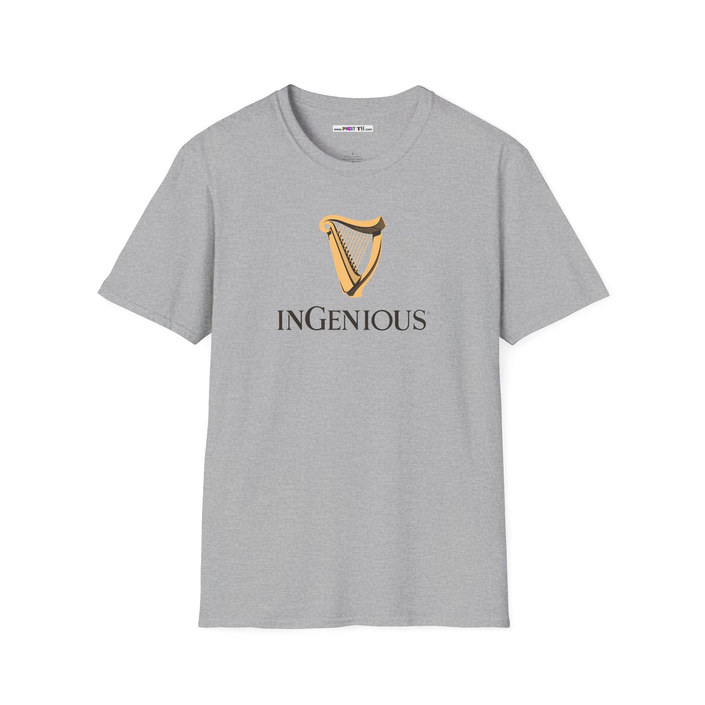 INGENIOUS Unisex Softstyle 100% Cotton T-Shirt