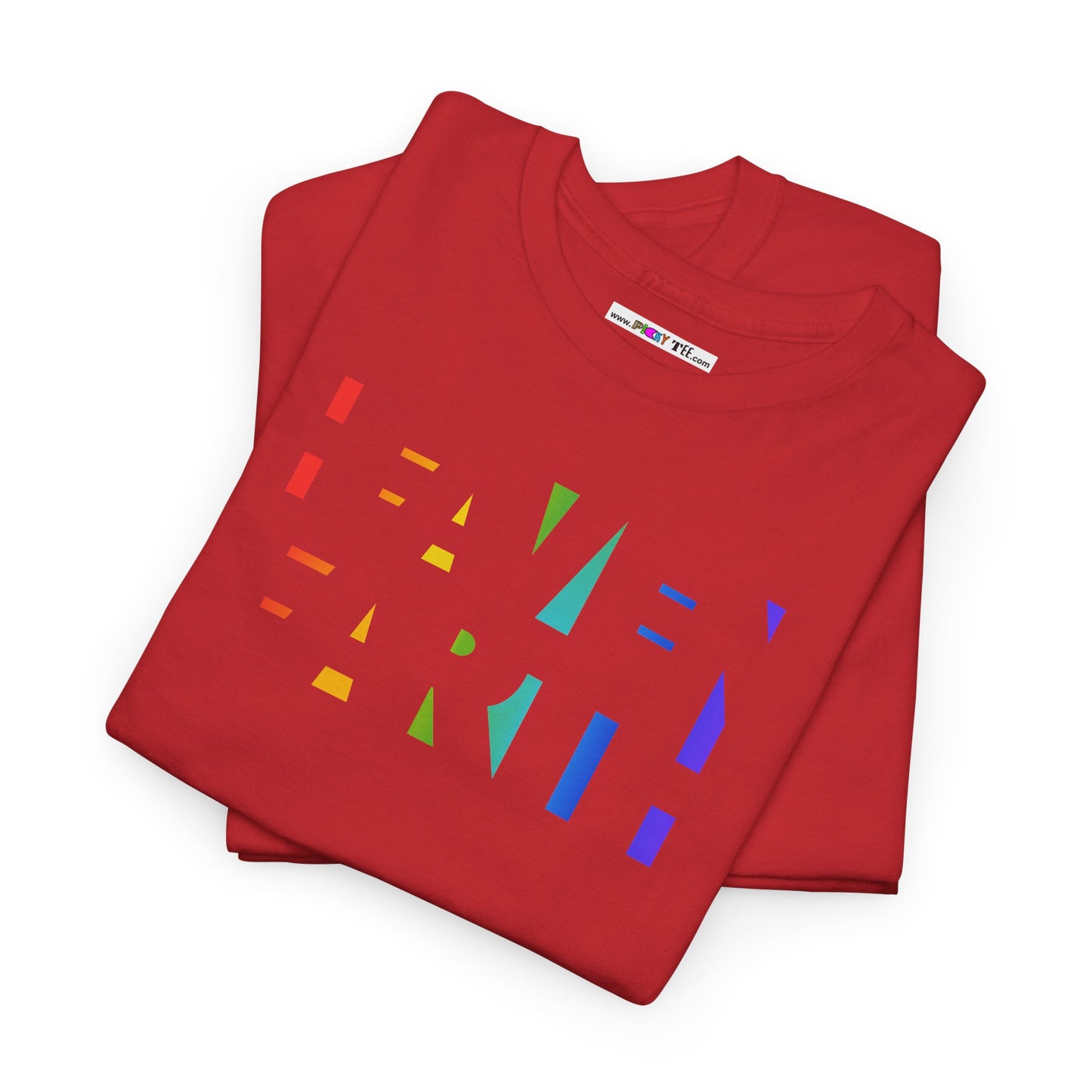 HEAVEN ON EARTH Unisex Heavy Cotton Tee — here now.