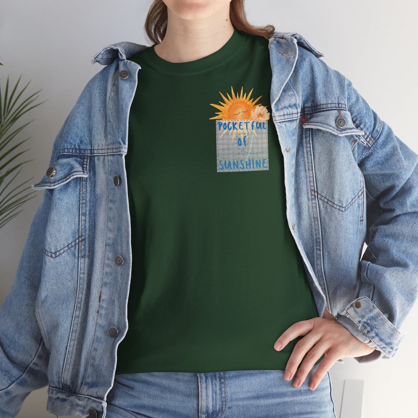 POCKETFUL OF SUNSHINE Unisex Heavy Cotton Tee