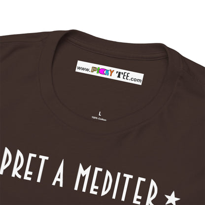 * PRET A MEDITER * Unisex Heavy Cotton Tee