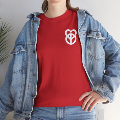 KEEP PEACE AND LOVE ON Unisex Heavy Cotton Tee