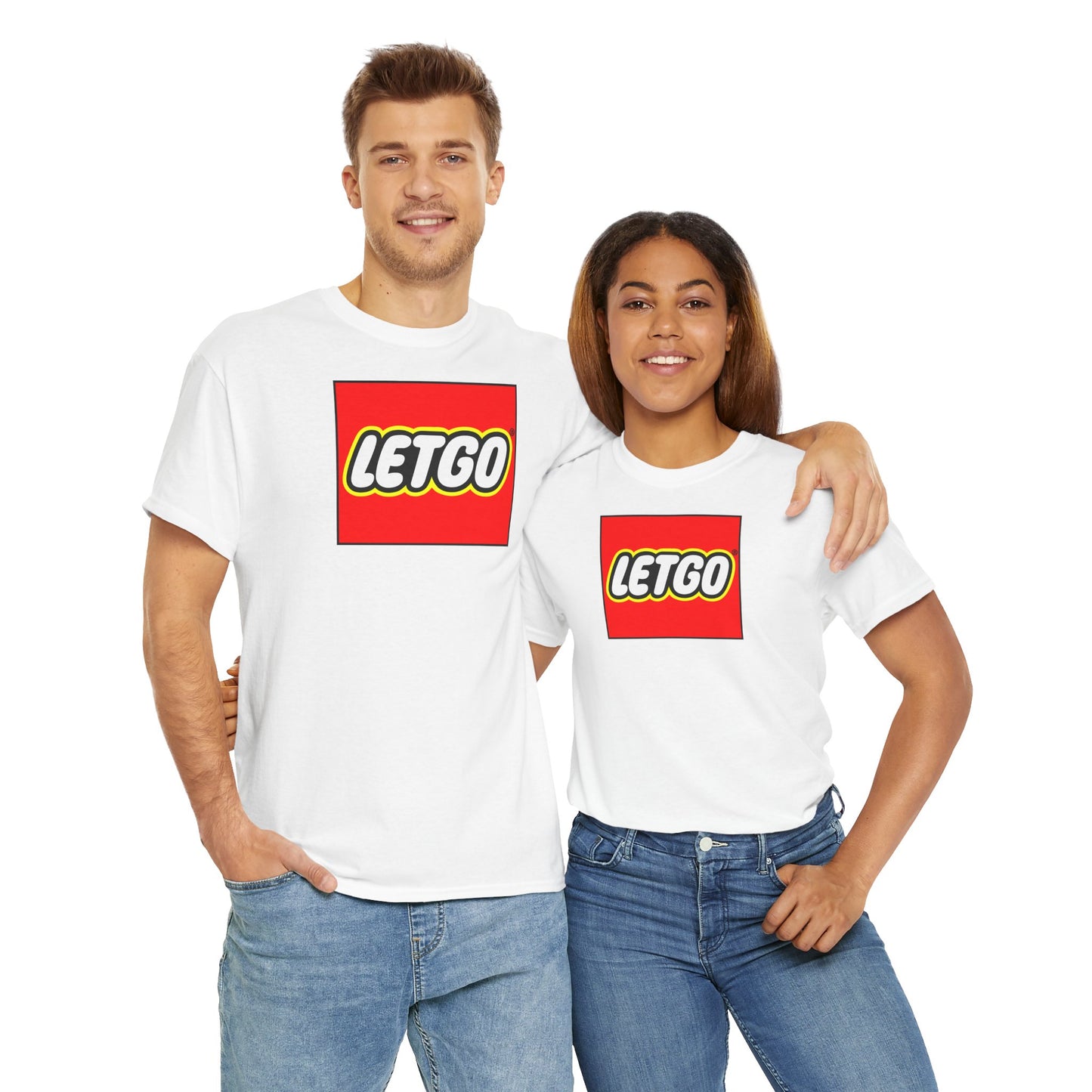 LETGO Unisex Heavy Cotton Tee