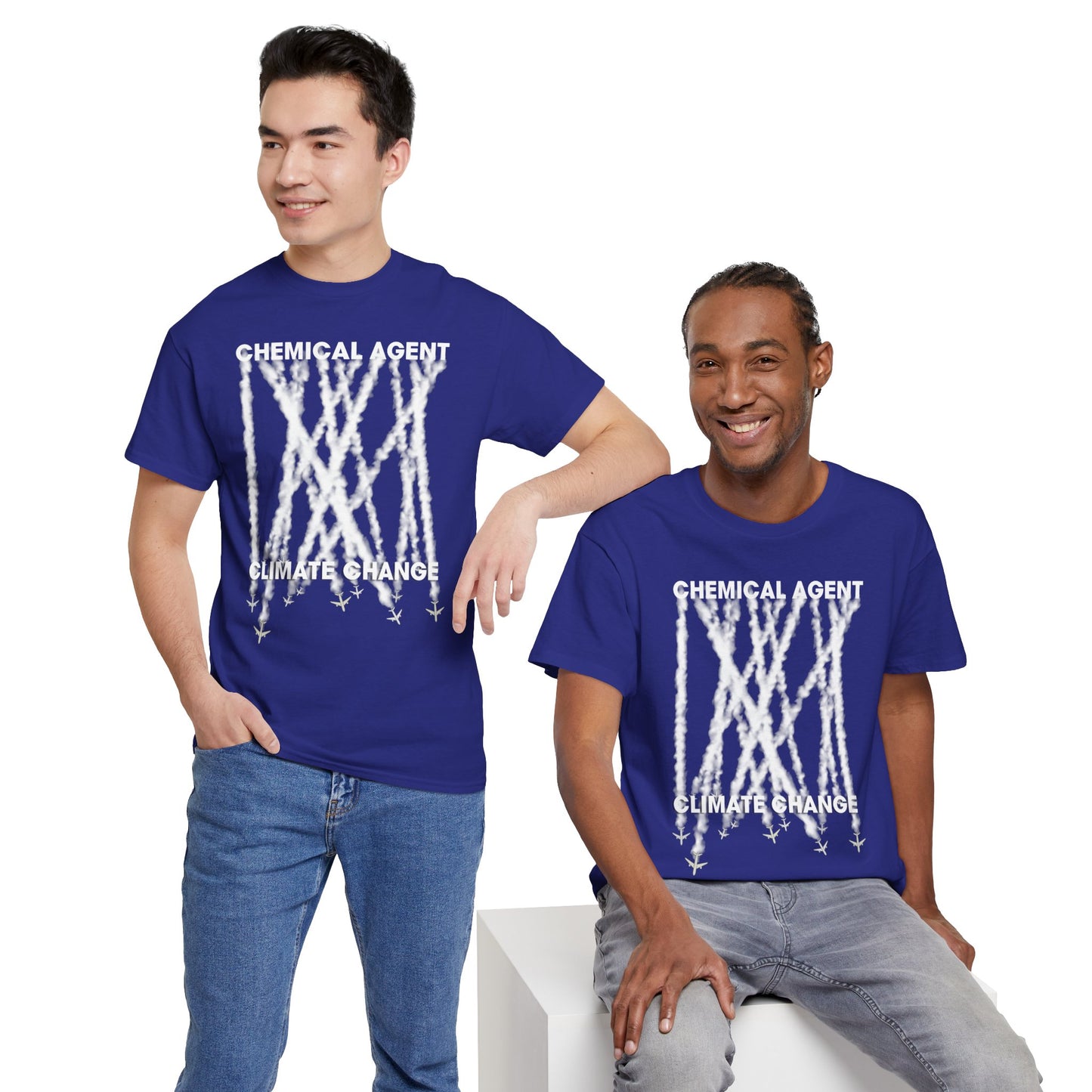 CHEMICAL AGENT/CLIMATE CHANGE Unisex Heavy Cotton Tee