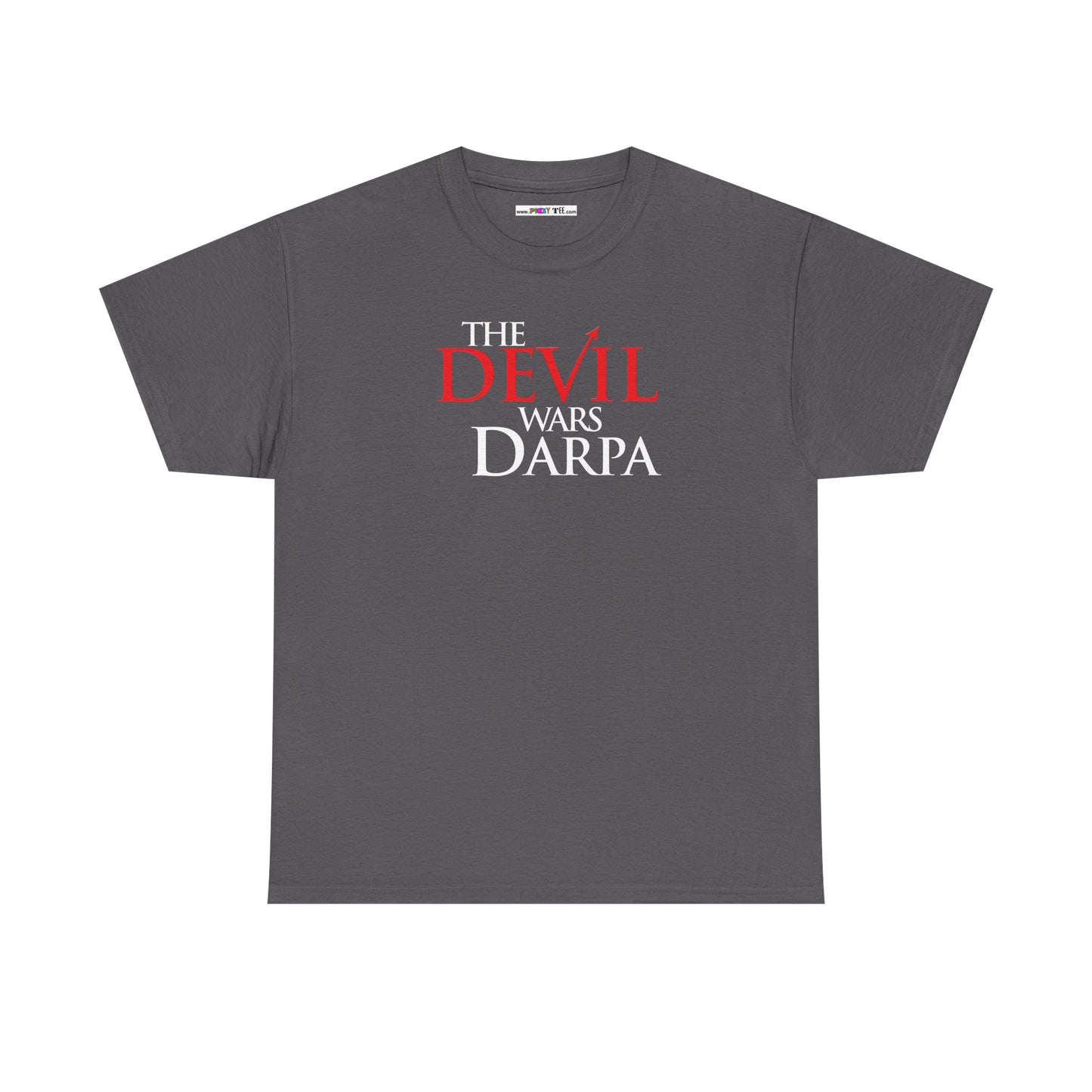 THE DEVIL WARS DARPA Unisex Heavy Cotton Tee