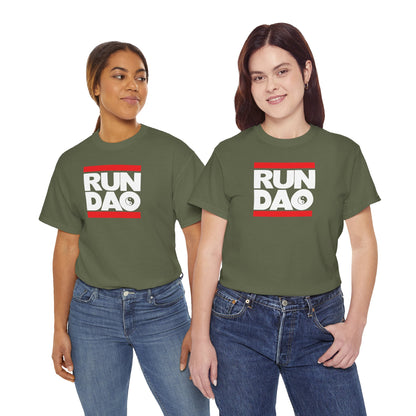 RUN DAO Unisex Heavy Cotton Tee