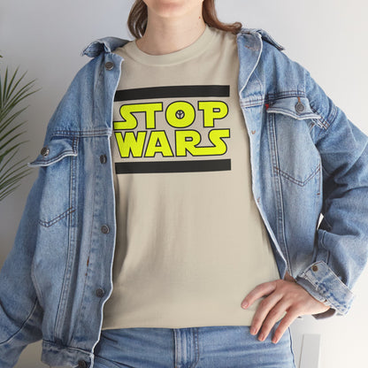 STOP WARS Unisex Heavy Cotton Tee