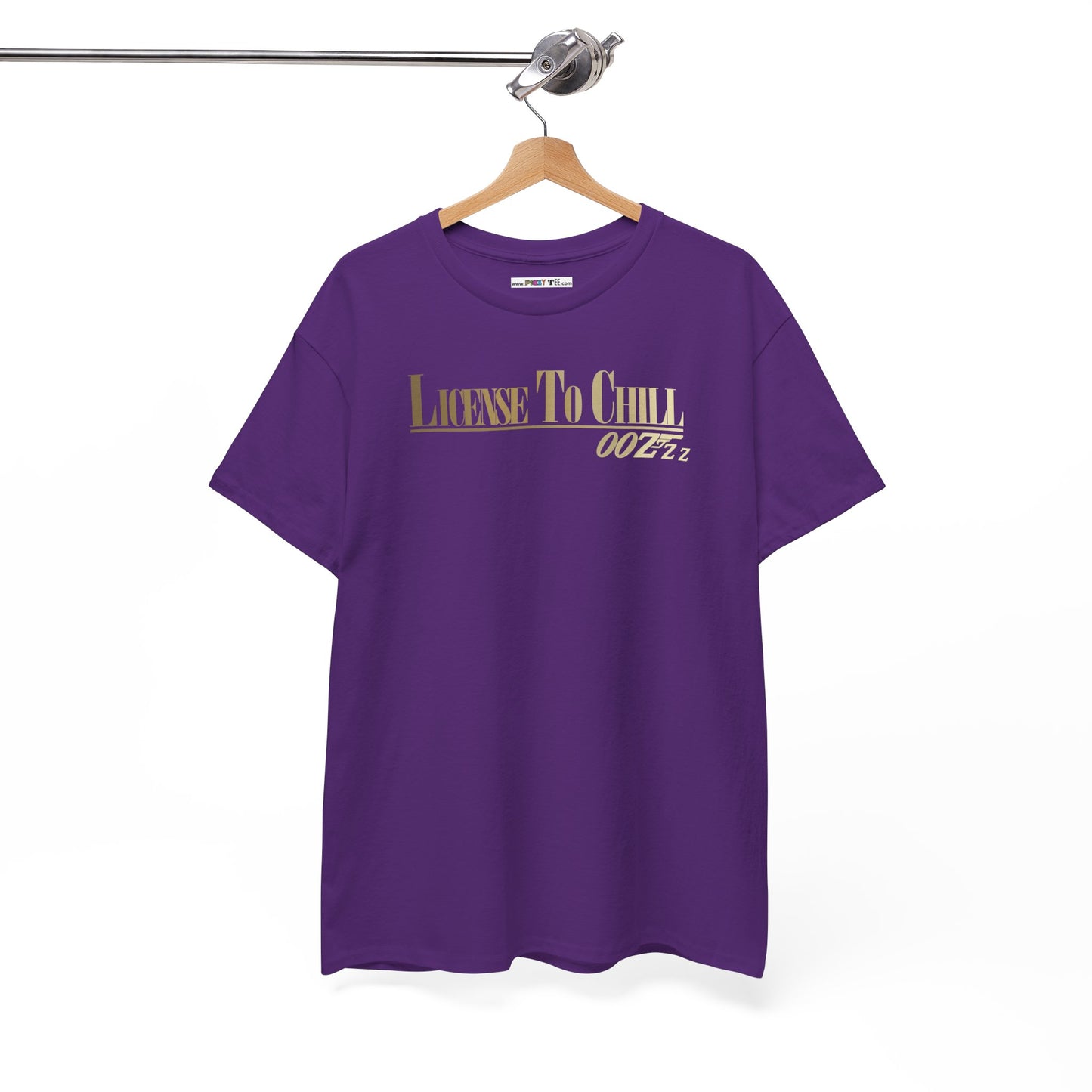 LICENSE TO CHILL 00Zzz Unisex Heavy Cotton Tee