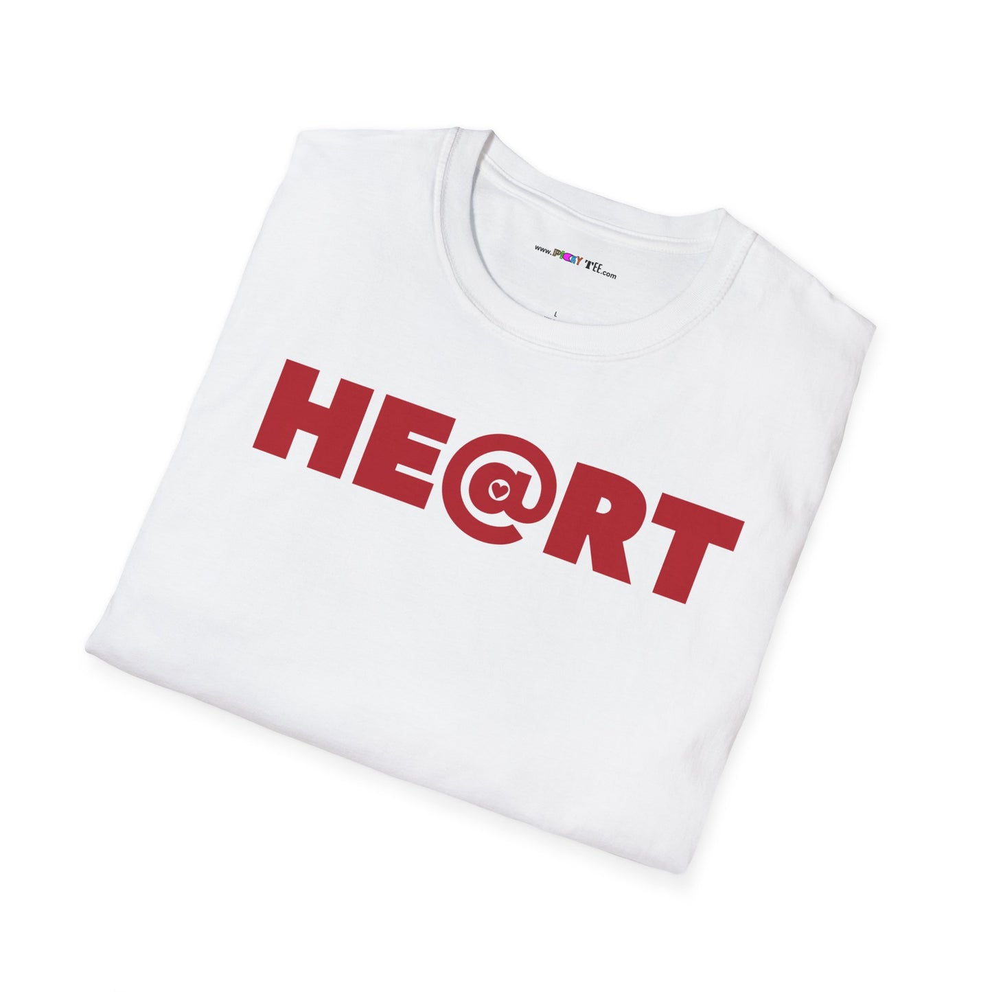 AT HEART Unisex Softstyle 100% Cotton T-Shirt