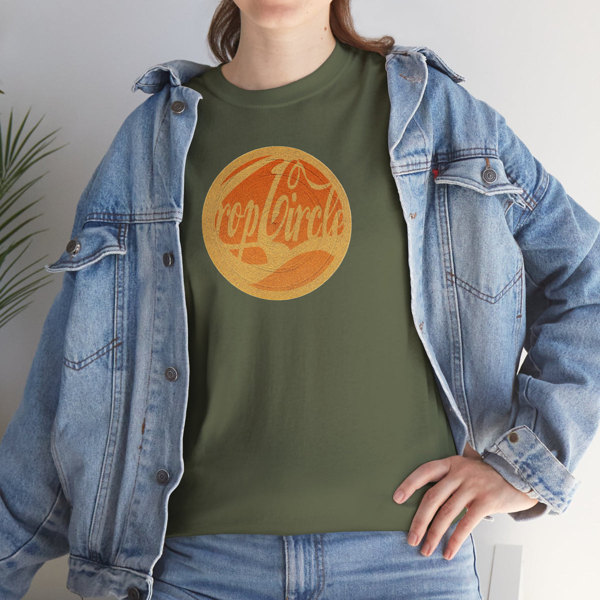 CropCircle Unisex Heavy Cotton Tee