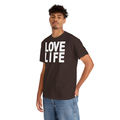 LOVE LIFE Unisex Heavy Cotton Tee