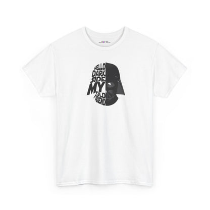 HELLO DARKSIDE MY OLD FRIEND Unisex Heavy Cotton Tee