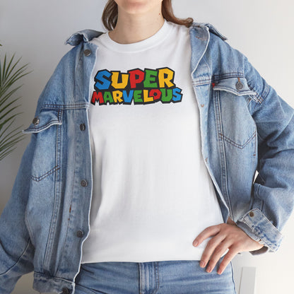 SUPER MARVELOUS Unisex Heavy Cotton Tee