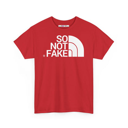 SO NOT FAKE Unisex Heavy Cotton Tee