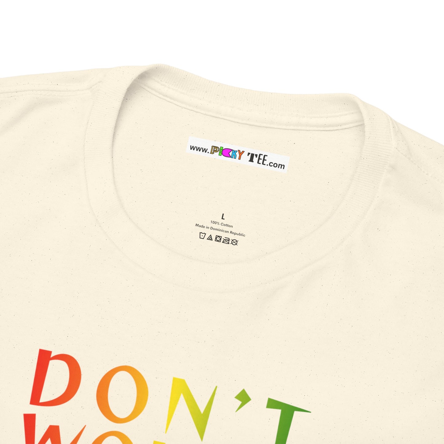 DON'T WORRY BOUT A THING CAUSE Unisex Heavy Cotton Tee