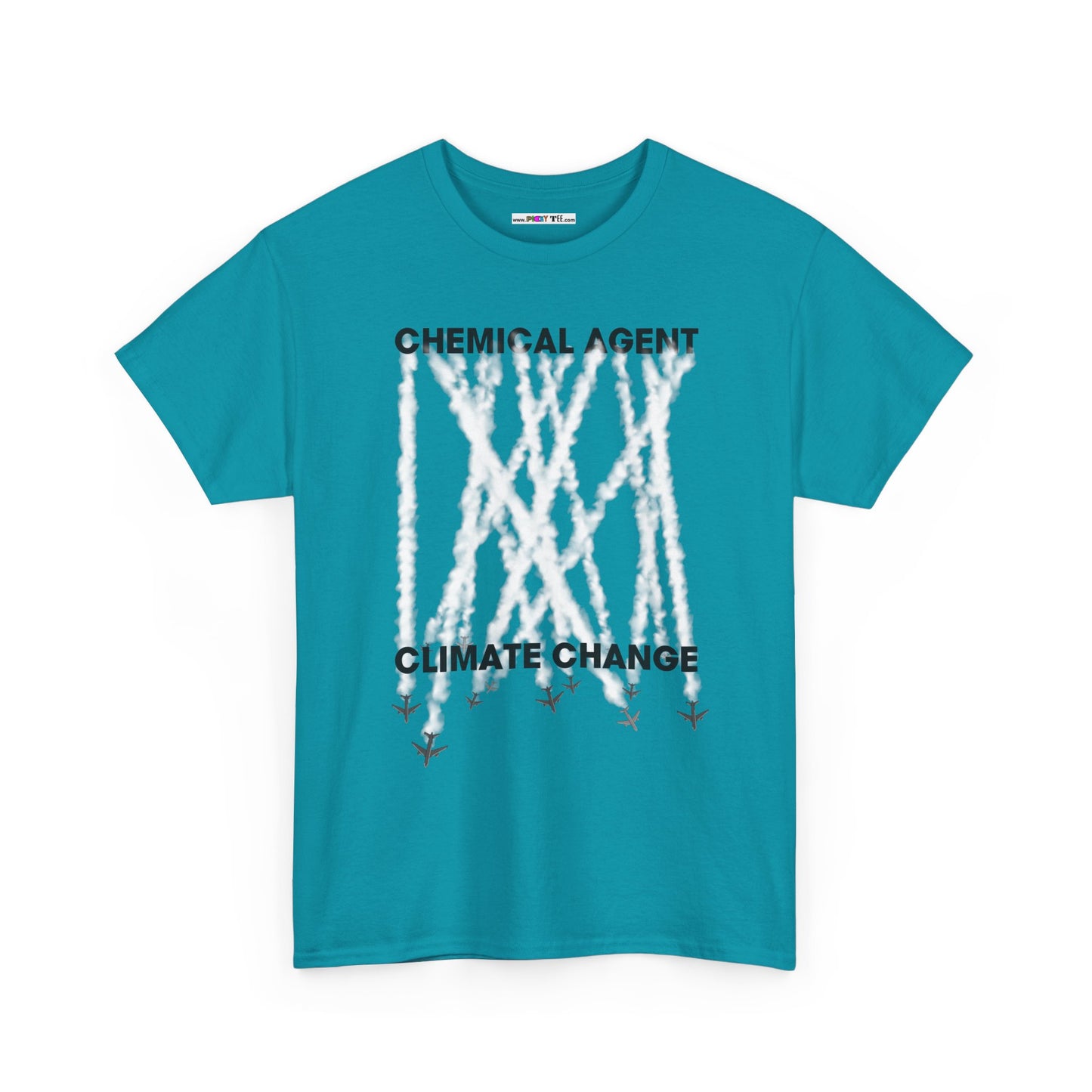 CHEMICAL AGENT/CLIMATE CHANGE Unisex Heavy Cotton Tee