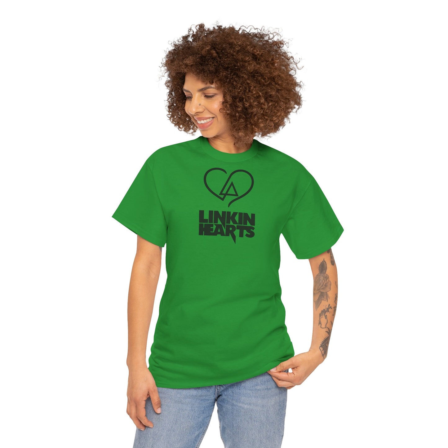 LINKIN HEARTS Unisex Heavy Cotton Tee