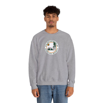 HOMELAND SECURITY (OUR DEPARTMENT OF)  Unisex Heavy Cotton Sweatshirt