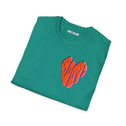 GROOVE is in THE HEART Unisex Softstyle 100% Cotton T-Shirt