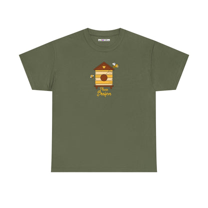 Please Beehive Unisex Heavy Cotton Tee
