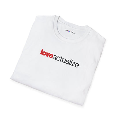 loveactualize Unisex Softstyle 100% Cotton T-Shirt