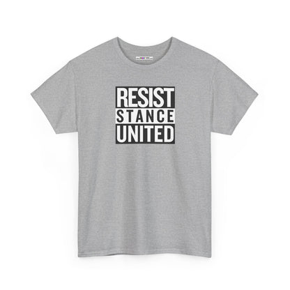 RESIST STANCE UNITED Unisex Heavy Cotton Tee