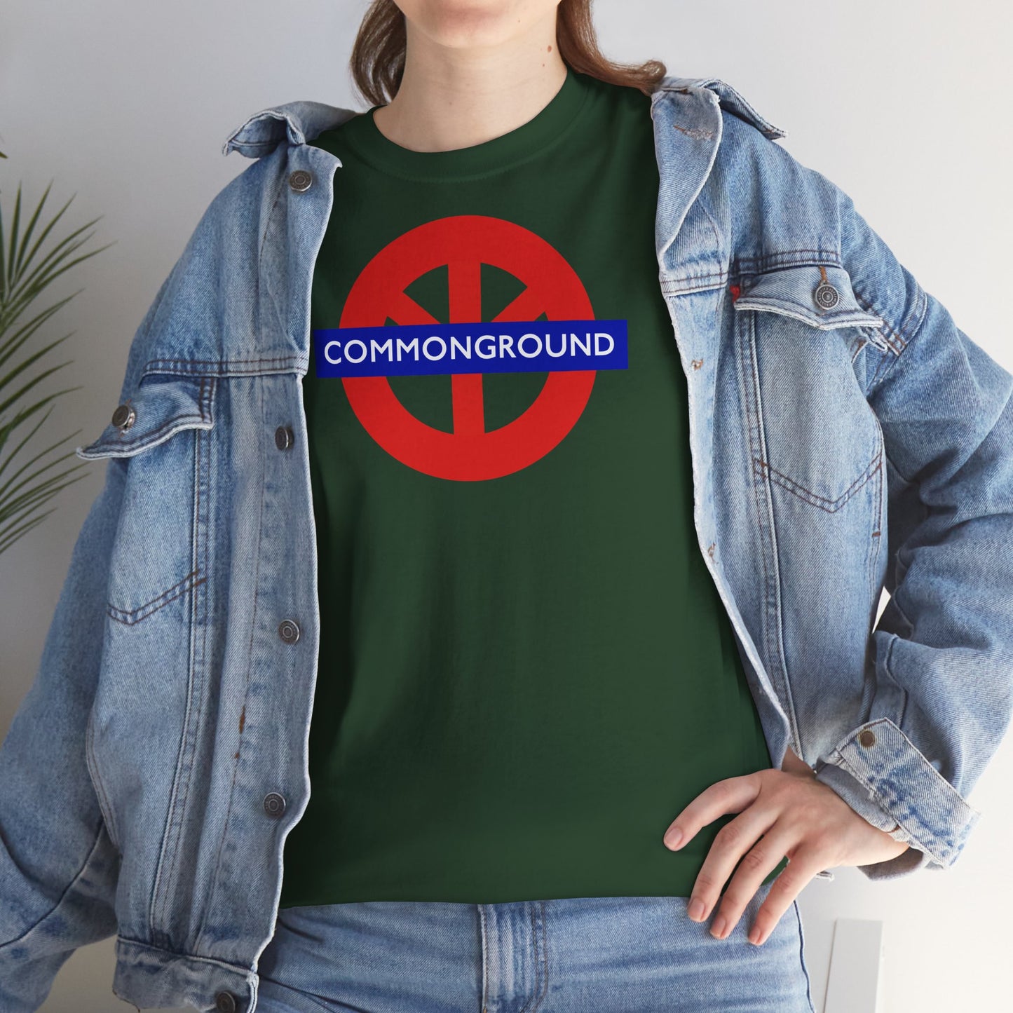 COMMONGROUND Unisex Heavy Cotton Tee