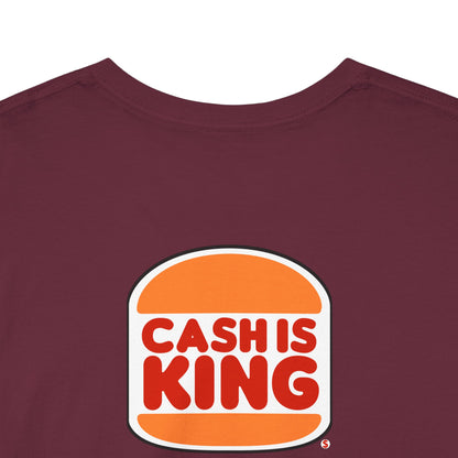 CASH IS KING Unisex Heavy Cotton Tee