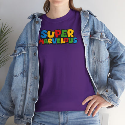 SUPER MARVELOUS Unisex Heavy Cotton Tee