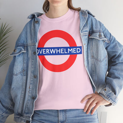 OVERWHELMED Unisex Heavy Cotton Tee