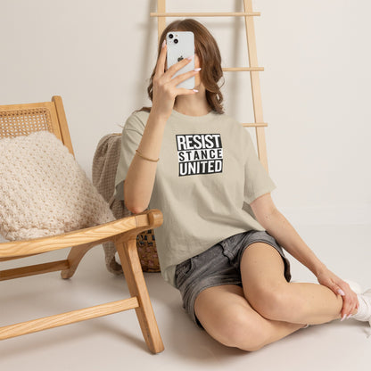 RESIST STANCE UNITED Unisex Heavy Cotton Tee