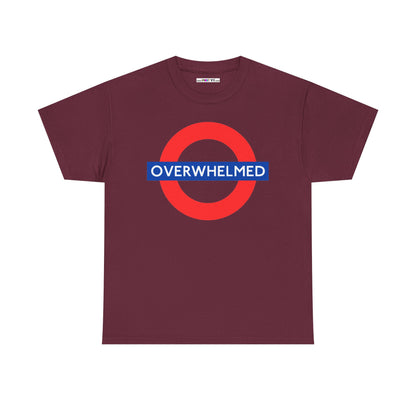OVERWHELMED Unisex Heavy Cotton Tee