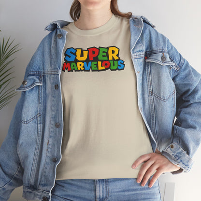 SUPER MARVELOUS Unisex Heavy Cotton Tee