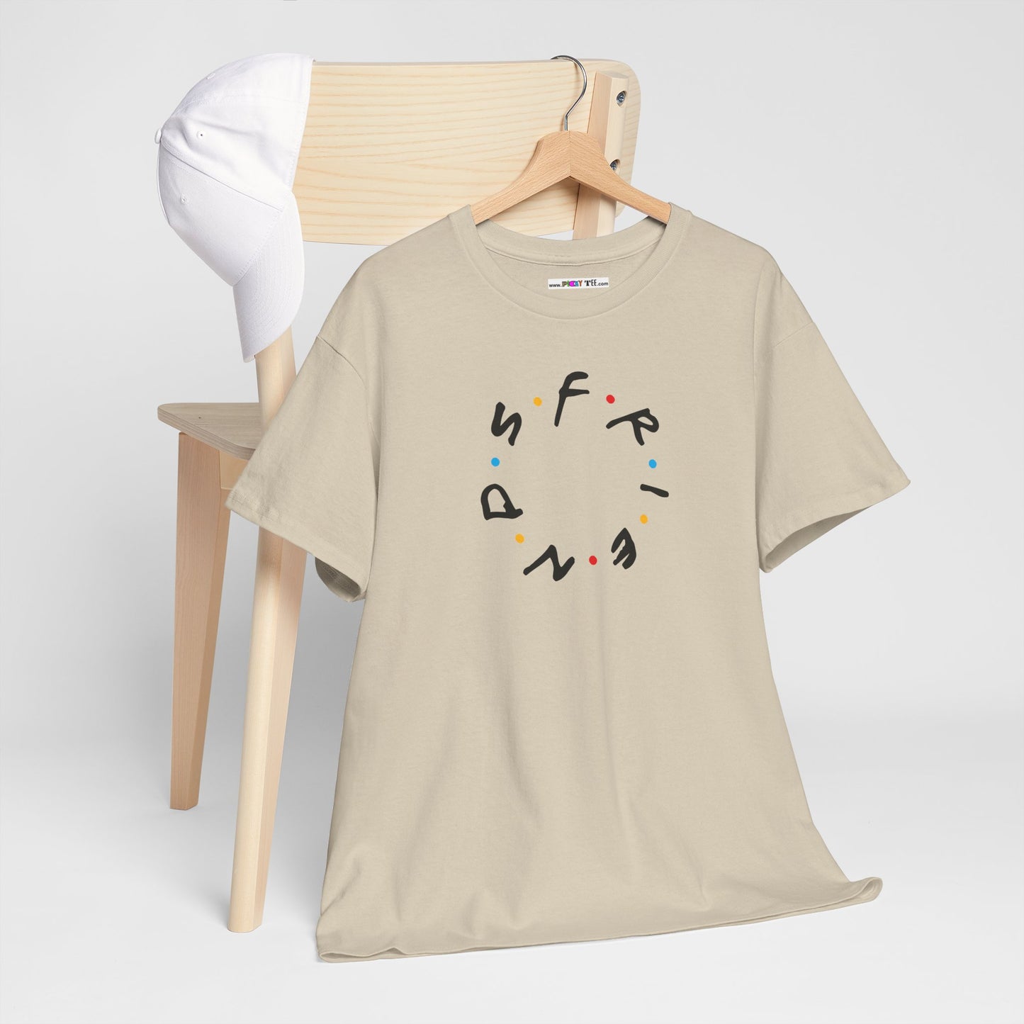 CIRCLE OF FRIENDS Unisex Heavy Cotton Tee