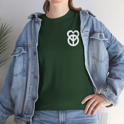 KEEP PEACE AND LOVE ON Unisex Heavy Cotton Tee