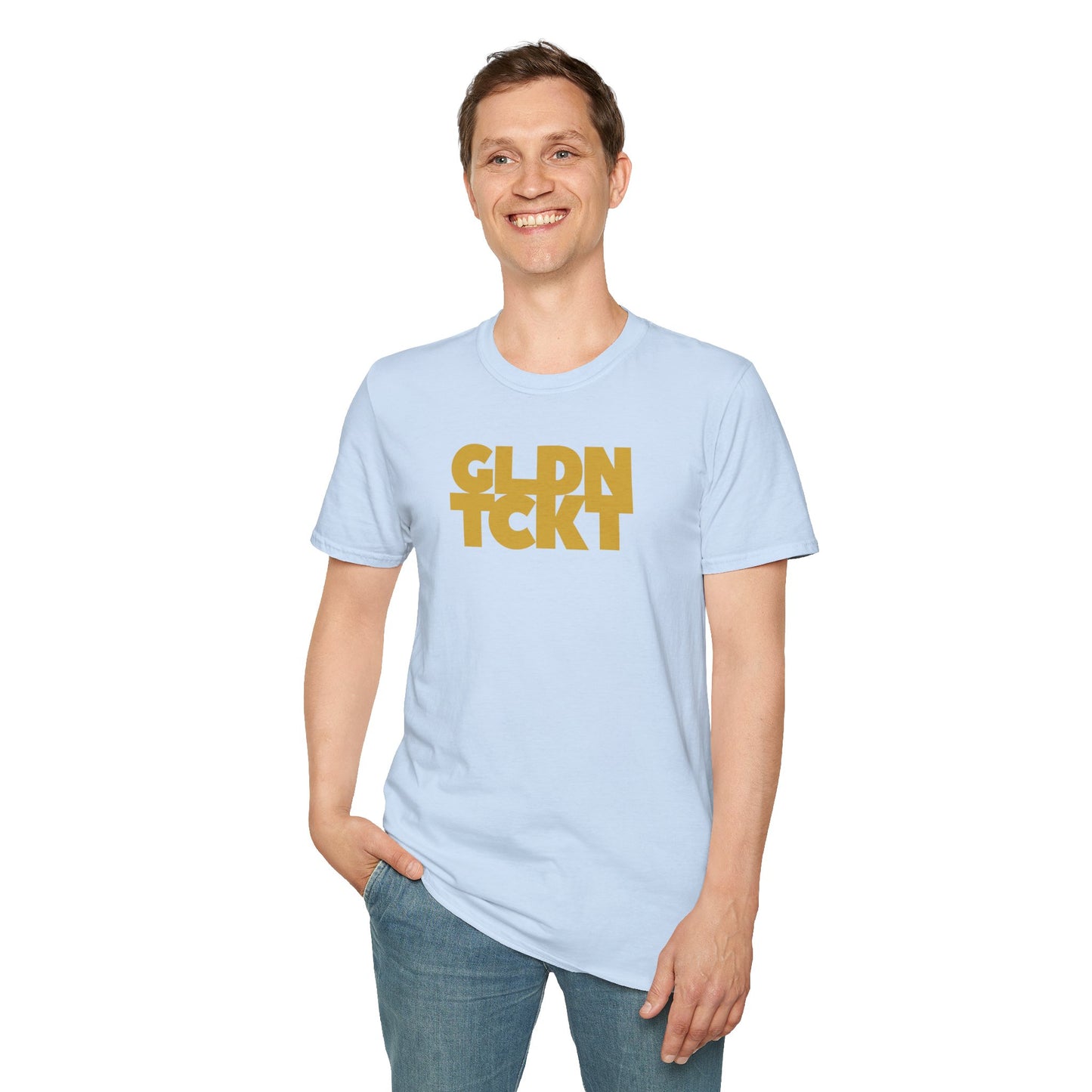 GLDN TCKT Unisex Softstyle 100% Cotton T-Shirt