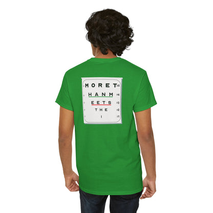 MORE THAN MEETS THE I TEST Unisex Heavy Cotton Tee