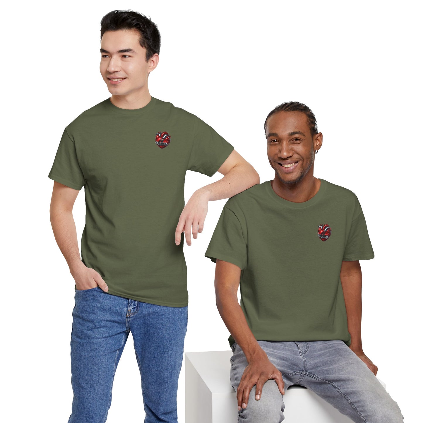 MUSCLE CŒUR Unisex Heavy Cotton Tee