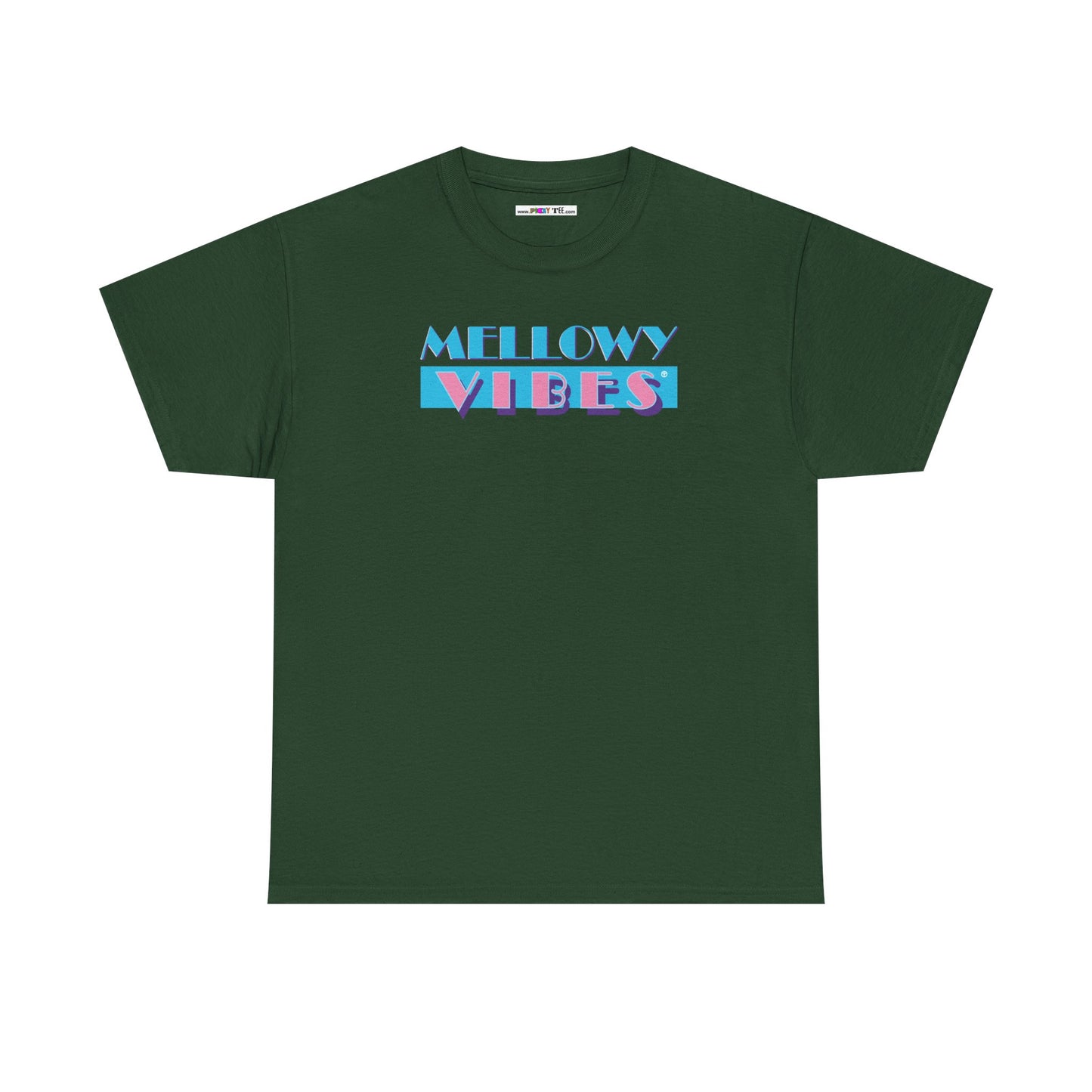 MELLOWY VIBES Unisex Heavy Cotton Tee