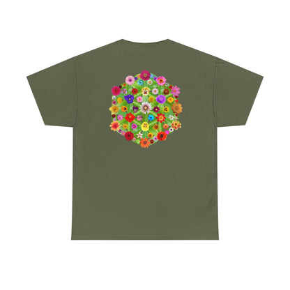 Flowers of Life Unisex Heavy Cotton Tee