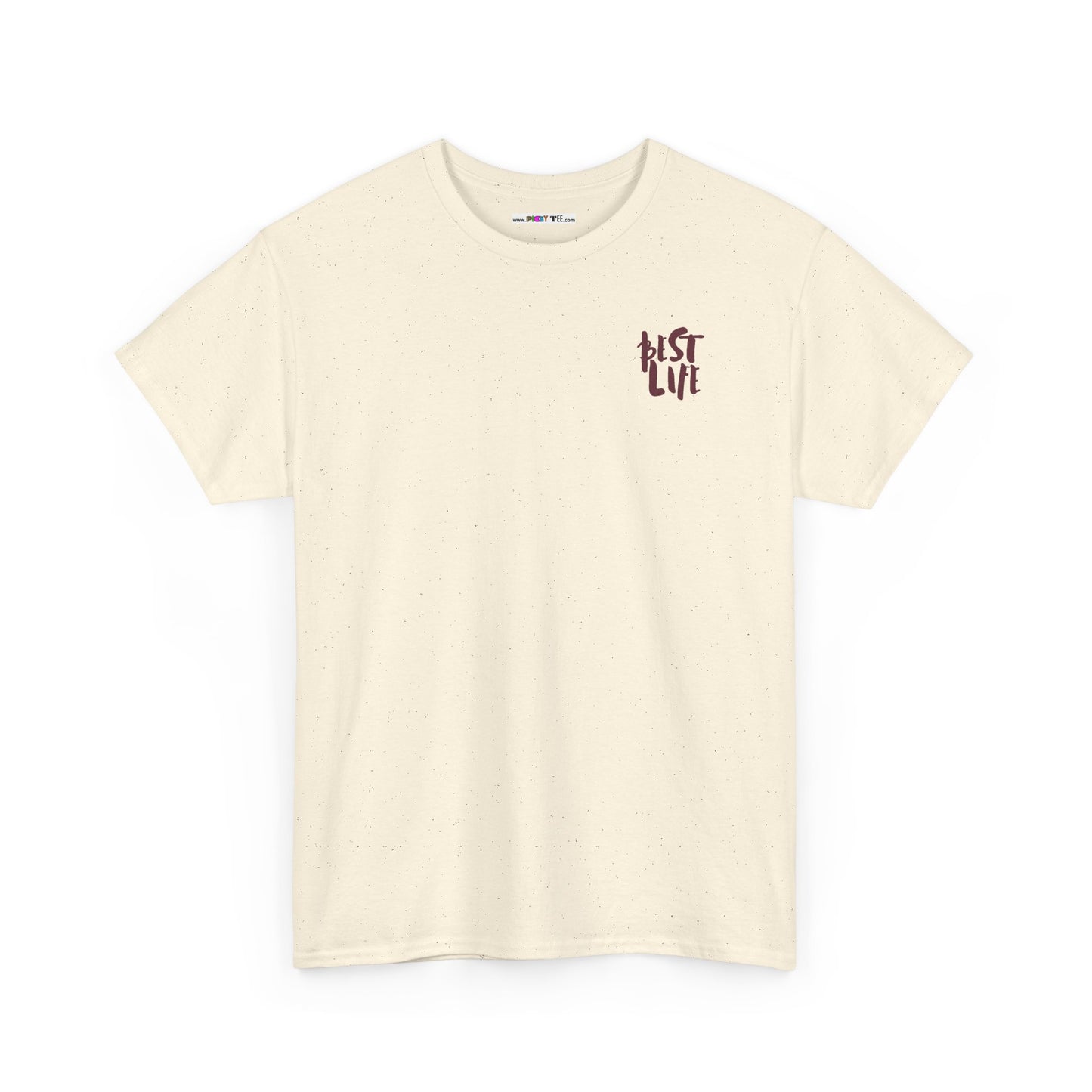 BEST LIFE Unisex Heavy Cotton Tee