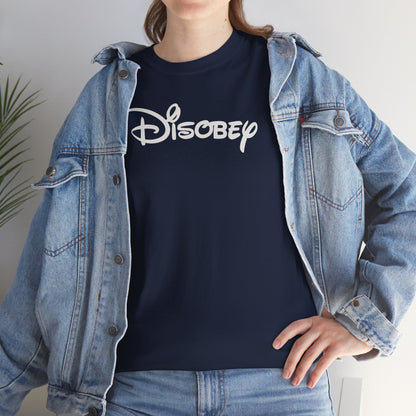 Disobey Unisex Heavy Cotton Tee