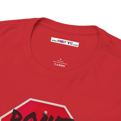 don't STOP believing  hold on to that feeling Unisex Heavy Cotton Tee