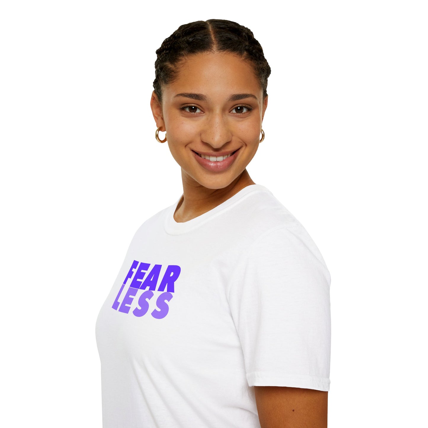 FEAR LESS Unisex Softstyle 100% Cotton T-Shirt