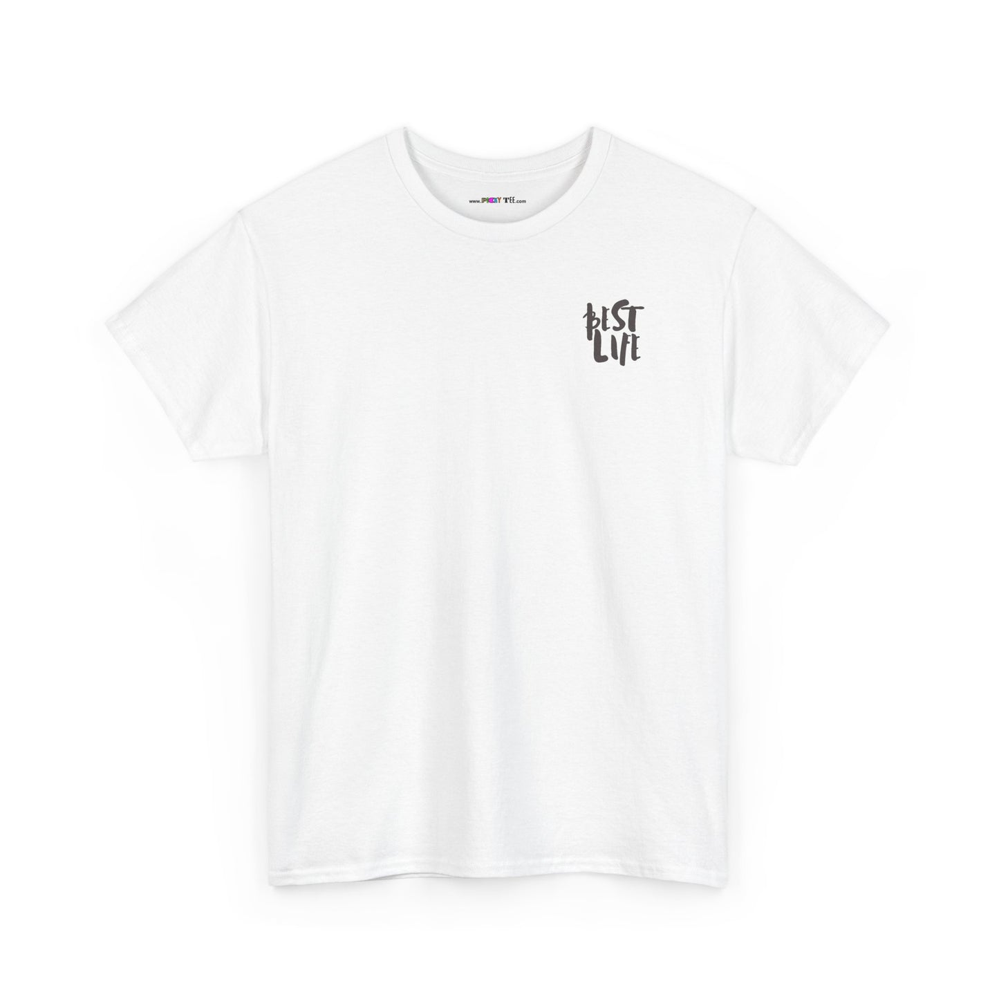 BEST LIFE Unisex Heavy Cotton Tee