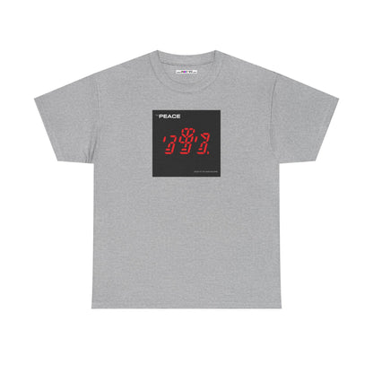 the PEACE ghost in the war-machine Unisex Heavy Cotton Tee
