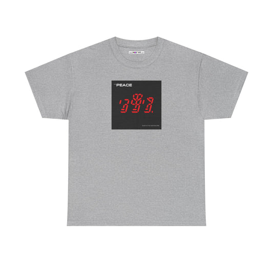 the PEACE ghost in the war-machine Unisex Heavy Cotton Tee