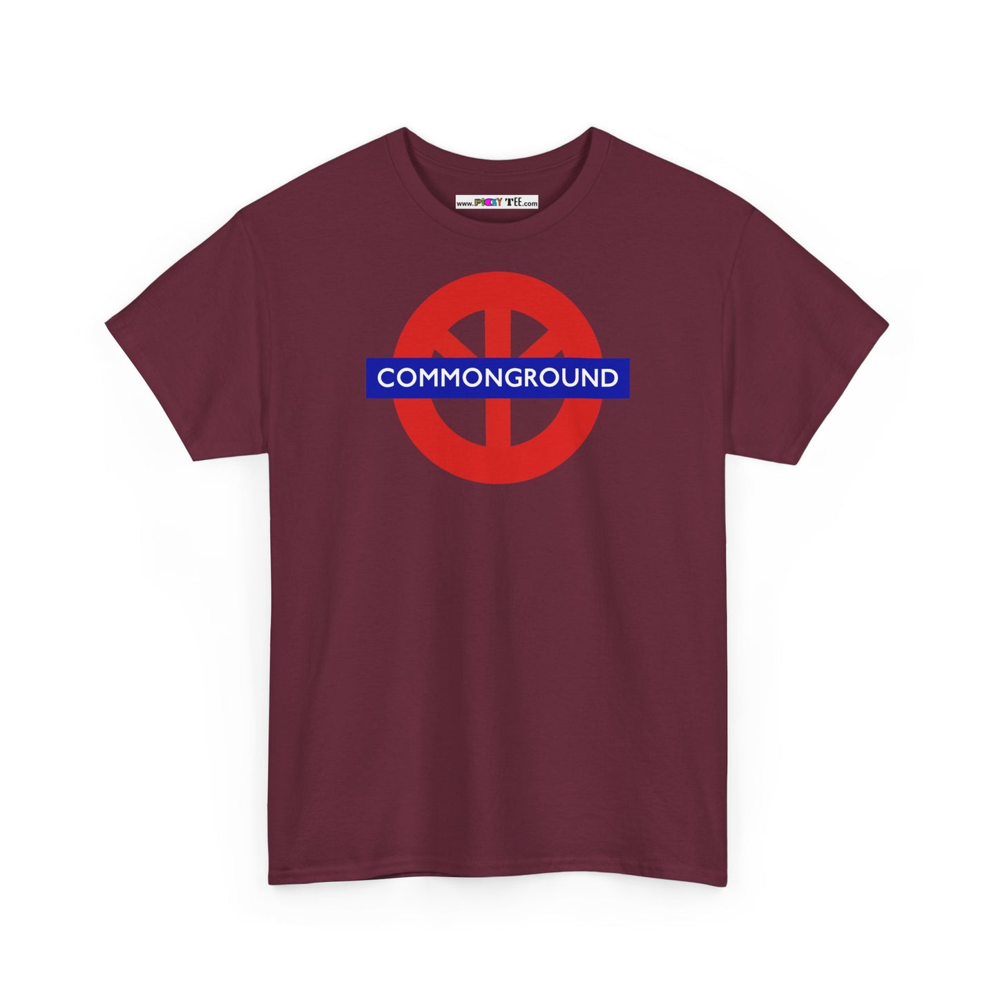 COMMONGROUND Unisex Heavy Cotton Tee