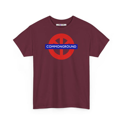 COMMONGROUND Unisex Heavy Cotton Tee